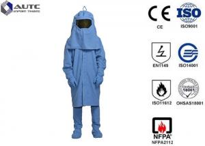 China XXL Complete Production Line 33 cal Arc Flash Protective Fire Resistant Bib Jacket Pants & Hood on sale