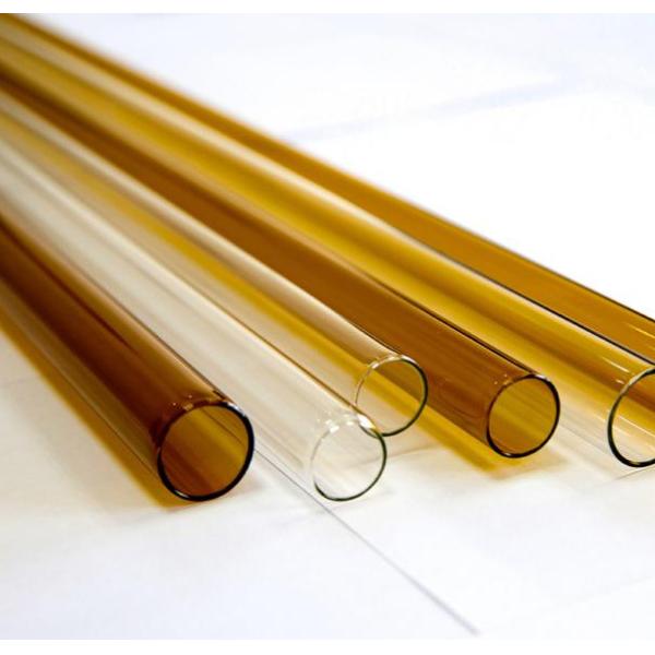 Hydrolytic Resistance 5.0 Borosilicate Glass Tube Clear Amber Glass Tube USP Type I