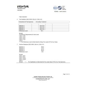 Suzhou Nanbowan Protective Products Co., Ltd. Certifications