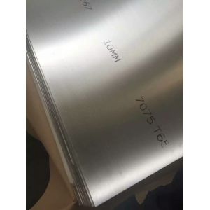 Quality Aeroplane T6 Aluminum Plate , A7075 Grade Bright Aluminum Square Plate wholesale