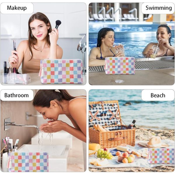Waterproof PVC Toiletry Bag Cosmetic Storage Bag