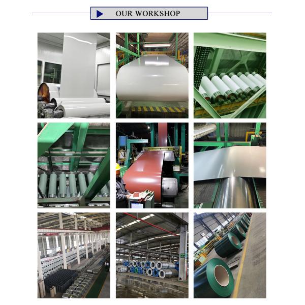 PPGI Color Coated Coils and Galvanized Color Coated Coils with Mid Hardness Width 600-1250MM Manufactured by Factories