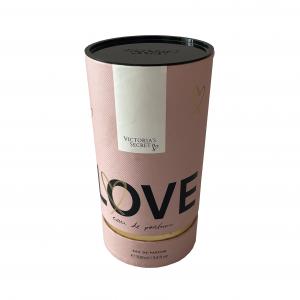 China 157gsm 250gsm Tea Tin Paper Cylinder Containers With Metal Lid on sale