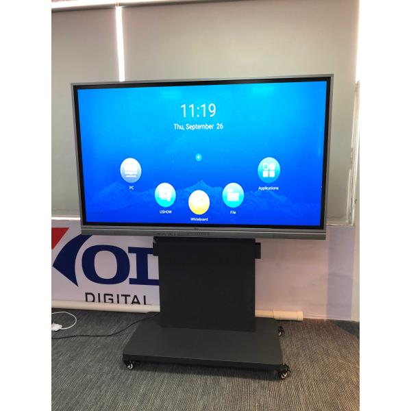Bluetooth 4K LCD Touch Screen Interactive Whiteboard Monitor 75-inch
