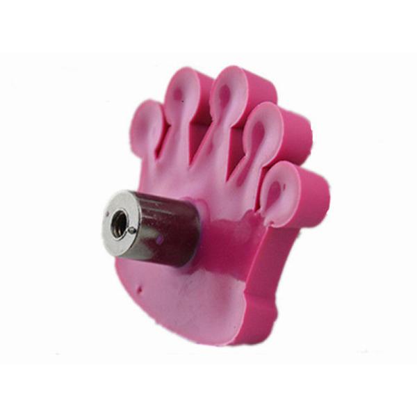 Pink Crown Kids Bedroom Dresser Knobs Decoration For Girls Wardrobe Handles Soft Plastic Handles