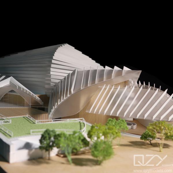 EMBE 1/300 Parametric Architectural Maquette Model Shenzhen Performing Arts Center