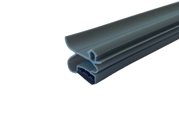 Long Service Life Cold Storage Door Seal Pvc Rubber Plastic Gasket Strips Extruded Profile