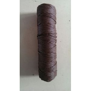 3mm Chocolate Brown Braided Polyethylene Twine 270m/Kg-130kgf