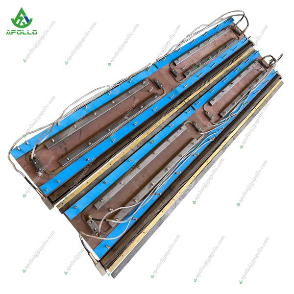 Fuel Efficiency Asphalt Paver Screed Plates Waterproof Asphalt Paver Parts VB781 PN VOE 80873433