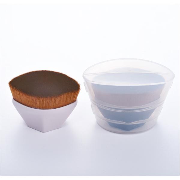 Kabuki Rhombic Portable Makeup Brush Single Flat BB Cream
