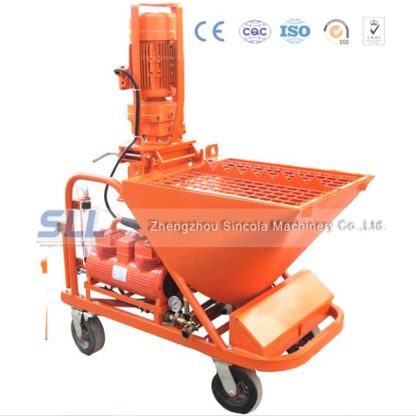 30L / Min Dry Mixed Wall Plastering Machine Three Phase With 50L Capacity