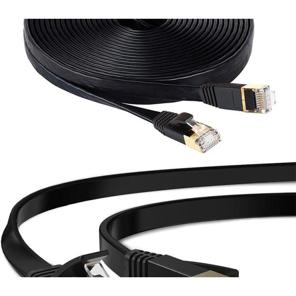 1M 3M 5M UTP FTP STP SFTP Shield Cat5 Cat5e Cat6 Ca6a Cat7 RJ45 Flat Network Lan Ethernet Patch Cable for Computer