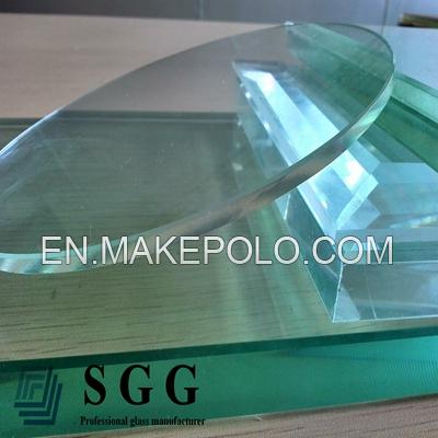 ultra clear safety tempered glass price(3mm 4mm 5mm 6mm 8mm 10mm 12mm 15mm 19mm thick)