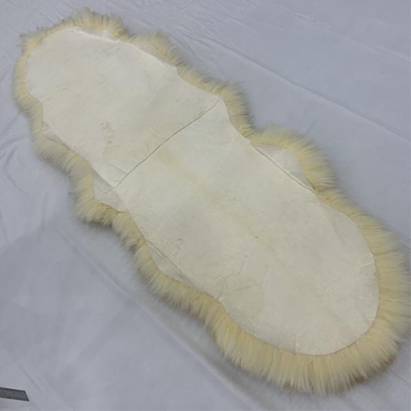 Sleeping Sheepskin Cushion Pads Mat Black For Chair
