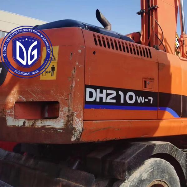 Doosan DH210 excavator with excellent power durability and high efficiency Korean Doosan DH210 21ton medium excavator