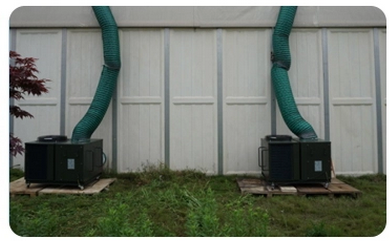 Quiet Powerful Air Condition Tent / Portable Cooling System Strong Cooling Air