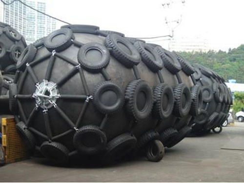 Aircraft Tire Chain Net Pneumatic Rubber Fenders ISO17357 Yokohama Fenders