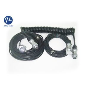 Quality 4M 7 Way Rear View Camera Cable , Automotive Security Camera Power Extension Cable wholesale