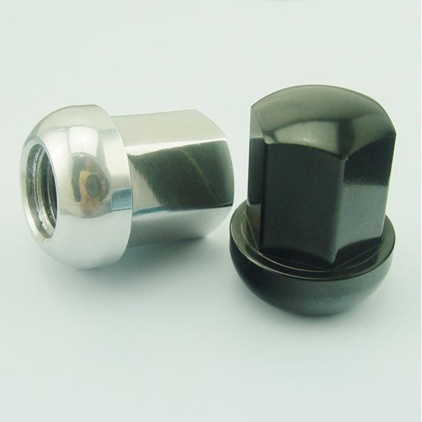 32MM M14x1.5 Black Aluminum Lug Nut for PORSCHE