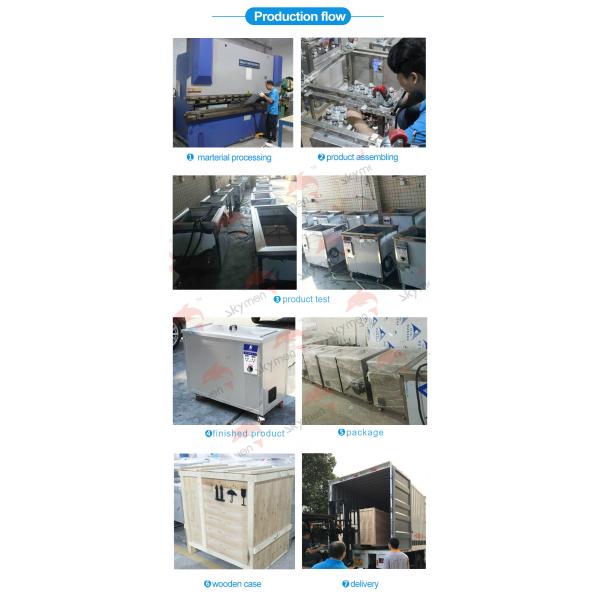 99L 1500w Professional Industrial Ultrasonic Cleaner For Aluminum Tube Oil Remove Efficient Cleaning