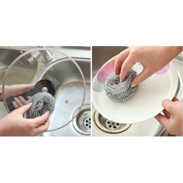 0.15mm Stainless Steel Scouring Pad No Splinter For Restaurant Washing Pots