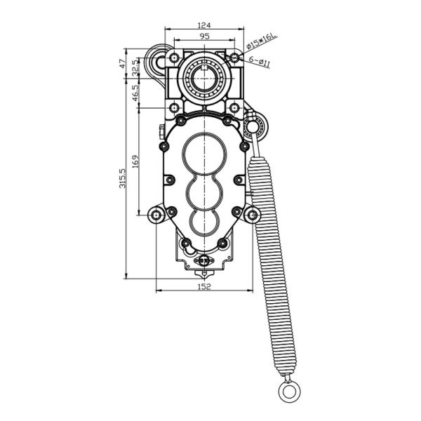 Customizable-Speed Vehicle-plate Reading Barrier Gates Motor for Parking Lots