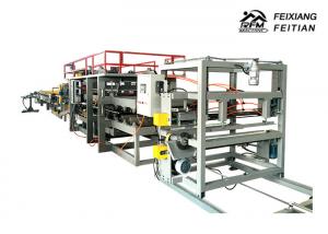 Quality EPS Foam Sandwich Panel Making Machine , 1 - 5m/Min Speed Rockwool Production Line wholesale