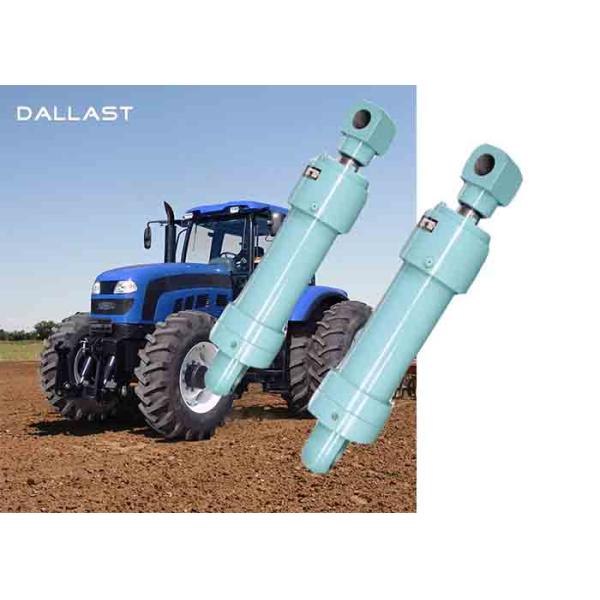 GS Double Acting Hydraulic Ram Piston Chrome Painted Double Earrings Stroke 600mm