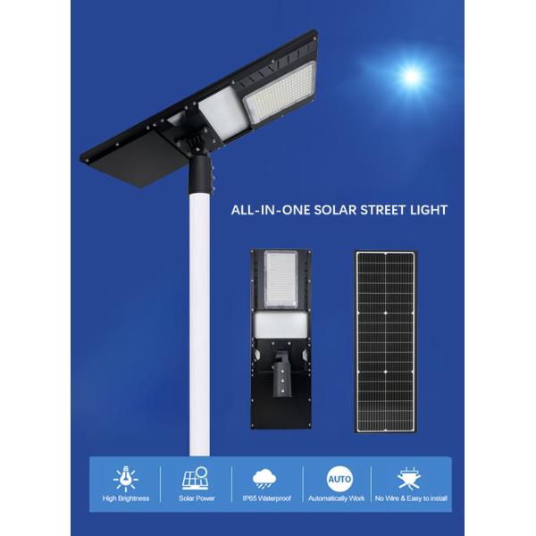 Waterproof All in One Solar Powered Led Street Light Ip65 Solar Garden Light
