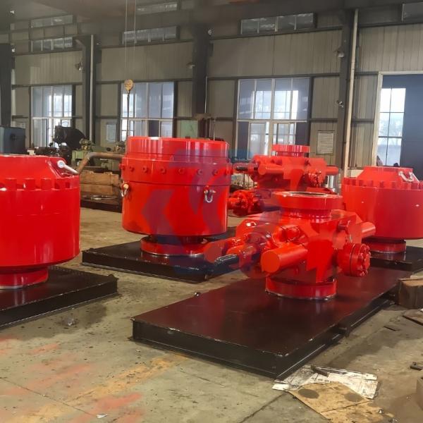 API 16A Standard Well Control Equipment Blowout Preventer Single Double Ram BOP