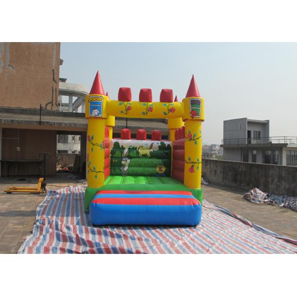 Animal Style Inflatable Castle Bouncer , Children'S Outdoor Inflatable Bouncers