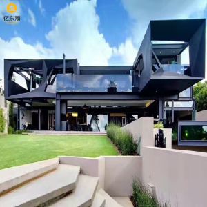 China Customizable Prefabricated Metal Warehouse Building Steel Structure Office Reception on sale