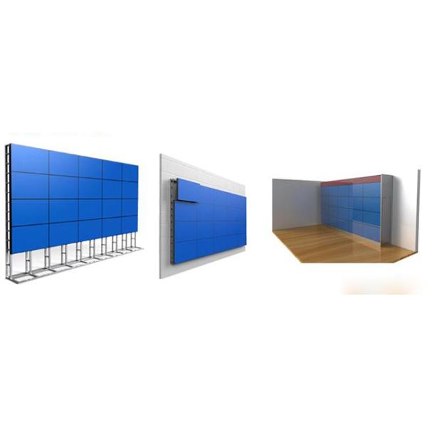 5.7MM Bezel Width LCD video wall controller 2x2 Screen Panel RS232 Output