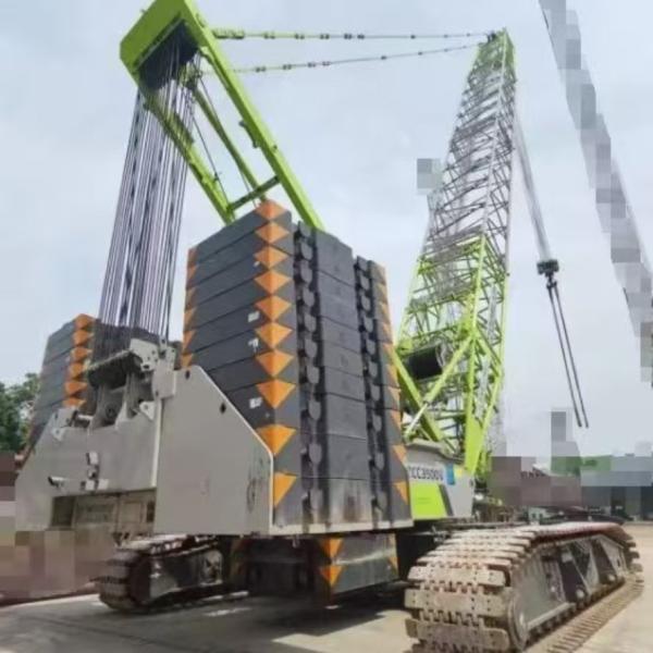 2021 Year Used Crawler Crane Zoomlion ZCC3500V-1 350 Tons Hydraulic Hoist