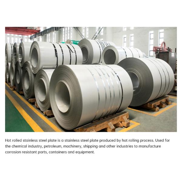 JIS Industrial Stainless Steel Coil NO.1 SUS 202 301 304L 304N 316Ti 316N