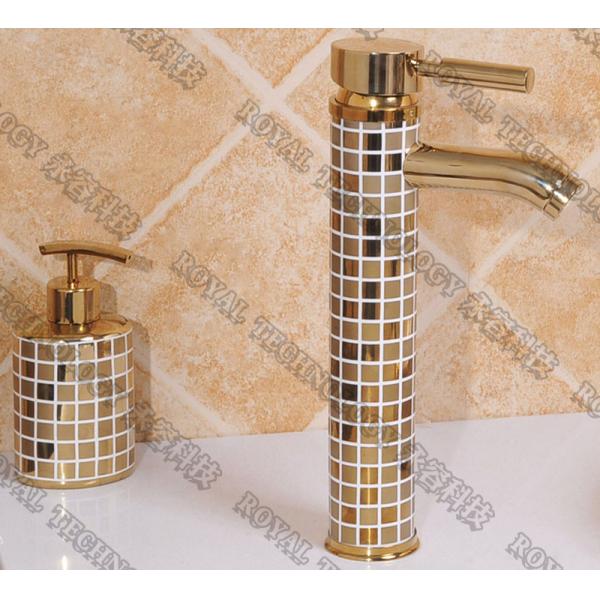Ceramic PVD Coating Equipment , Ceramic TiN Gold Basin Ion Plating System, PVD gold plating machine on Glass, ceramic
