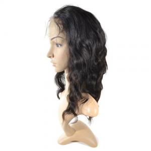 Quality Body Wave Curly Glueless Full Lace Wigs , Lace Front Wigs Human Hair wholesale