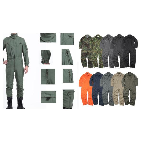 Unisex Fire Resistant Coveralls Heat - Resistant Strong Synthetic Fibres