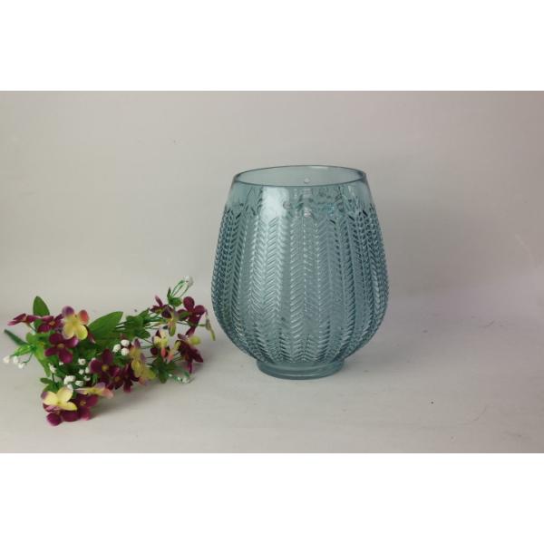 Handmade Glass Candle Holder