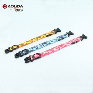 Safety Light Glow Pets Dog Collar Lead / Illuminated Led Glowing Dog Collar