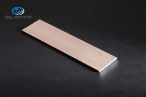 Quality Anodized Extruded Aluminum Flat Bar , Aluminium Flat Bar 30mm wholesale