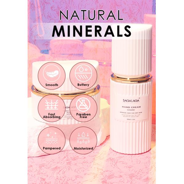 Beauty Skin Care SAGALAGA Hand Cream Protects Skin Nail Care Relieves and Repairs Extremely Dry Hands 100ml in Jar