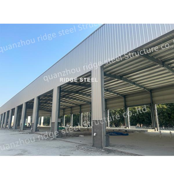 New Developed Prefabricated Structure Manufacturers Commercial Steel Prefab Industrial Workshop Building Frame
