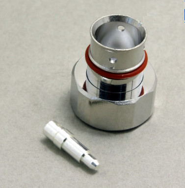 Customized RF connector Mini-DIN 4.3-10 male soldering type for 1/2" superflex cable brass