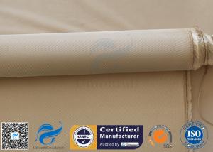 Quality Brown High Silica Fabric 1.3MM 1200GSM Fiberglass Cloth For Fire Blanket wholesale