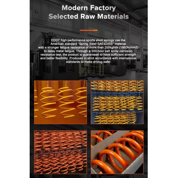 Sport BMW Lowering Springs 116i 118i 2016 Stable And Safety Car Lowering Springs