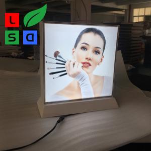 Quality LSD Double Side 2835SMD led Desktop Light Box Picture Frame Longlife wholesale