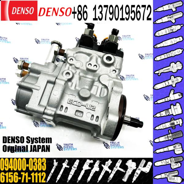 Excavator High Pressure Diesel Injector Pump PC400-7-8 094000-0383 Engine Fuel Pump