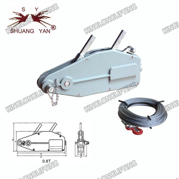 Rope Pulling Wire Rope Winch 0.8 Ton Convenience Maintenance Manual