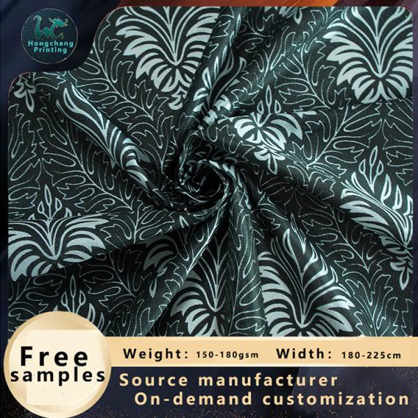 65g-100gsm Polyester Printed Fabric